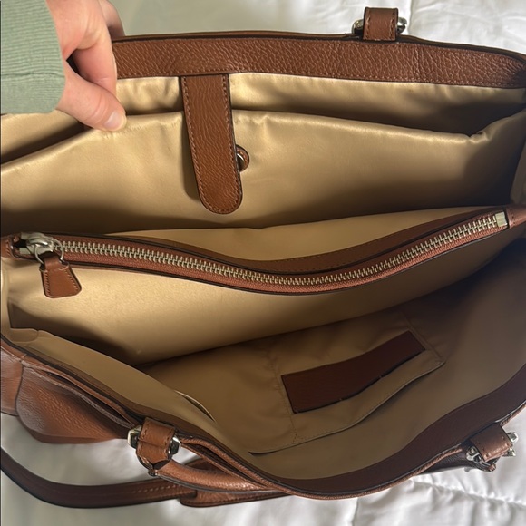 Brown Leather Women's Coach Bag serial: d1481-f23268 - Picture 12 of 12